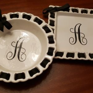 Decorative "A" plates